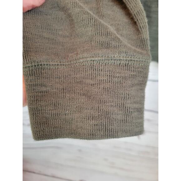 Eddie Bauer Green Knit Long Sleeve Preppy Pullover Sweater Women's Size Large - Picture 7 of 10